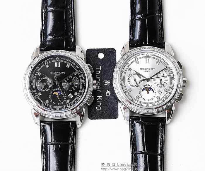 百達翡麗PATEK PHILPPE LS精品 2018新款 進口9100多功能機芯 超強防水 男士高端腕表  wssb3962